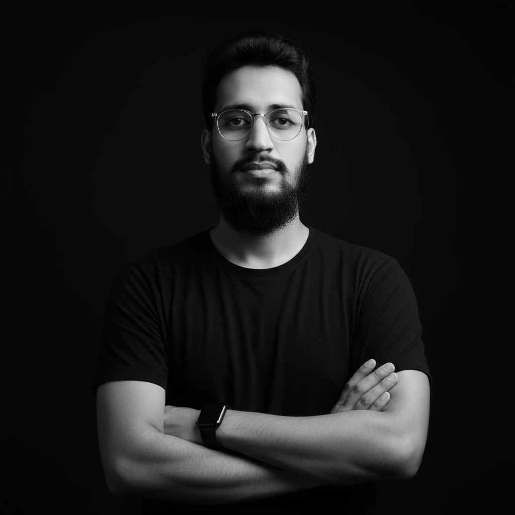 About black & white shuaib image
